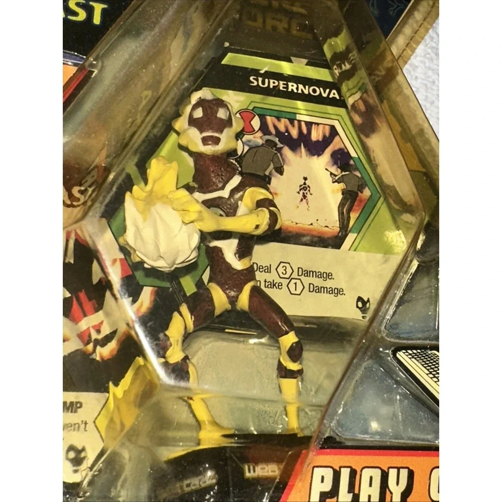 Ben 10 Alien Force - Alan as Heatblast‎ WebCardz & Figure A17